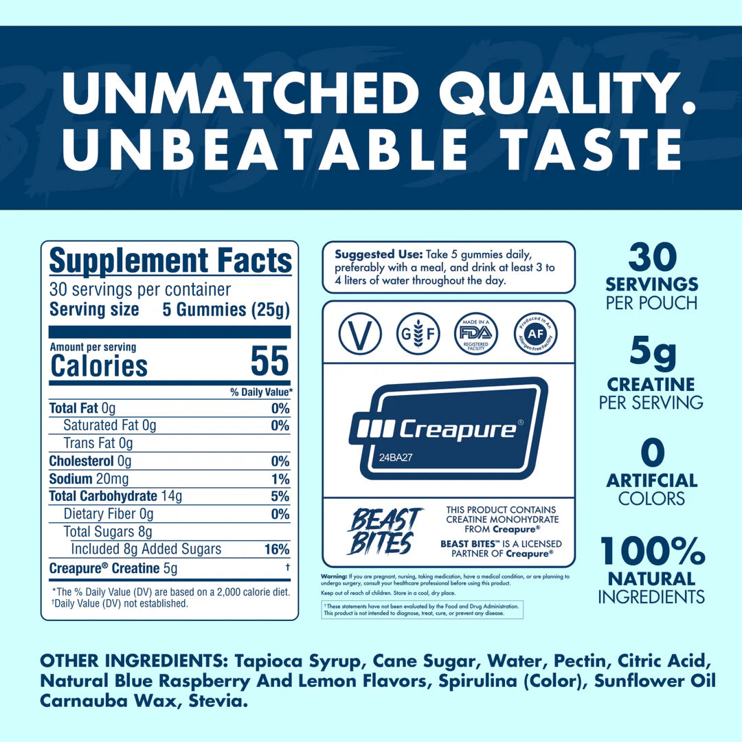 Beast Creatine Gummies